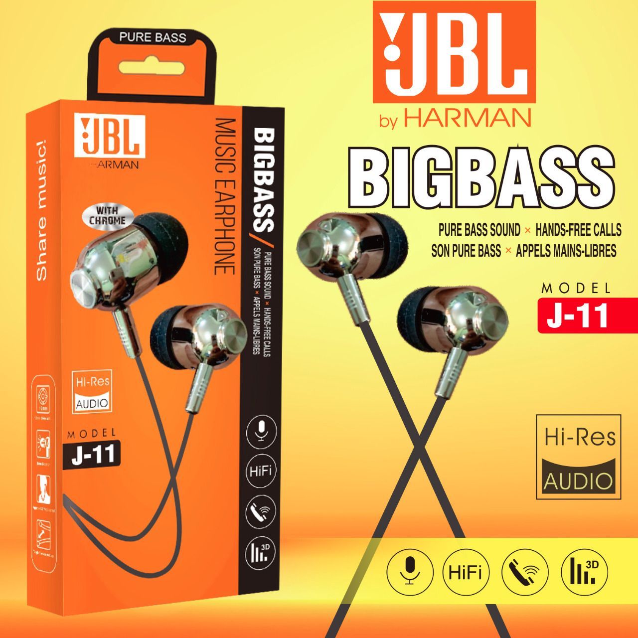 HEADSET JBL J 11 (NG) BY HERMAN